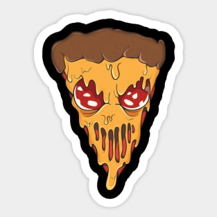 Crust no one Angry pizza Sticker